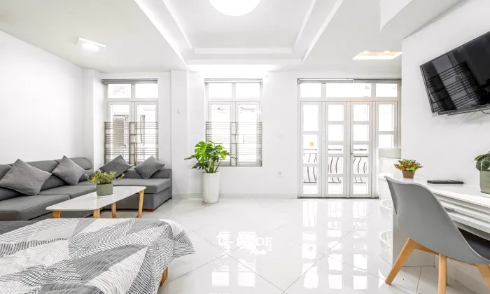 Sunlight Studio Serviced Apartment For Rent in Ly Tu Trong District 1 HCM 40sqm 550 USD/month
