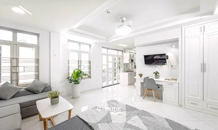 Sunlight Studio Serviced Apartment For Rent in Ly Tu Trong District 1 HCM 40sqm 550 USD/month