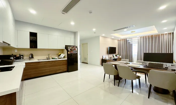 Good Size 02 Bedroom Serviced Apartment For Rent in Thao Dien HCMC 90sqm 1,200 USD/month