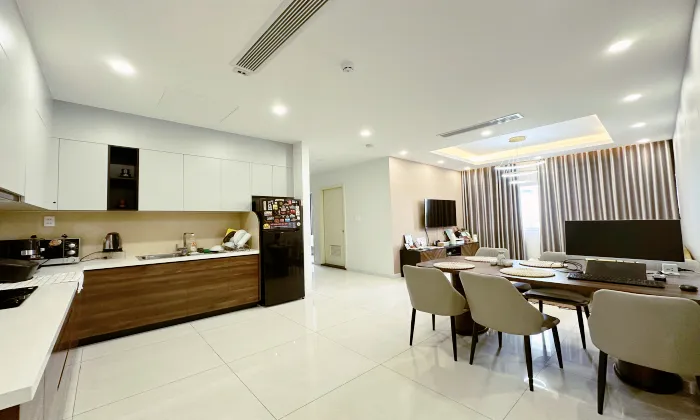 Good Size 02 Bedroom Serviced Apartment For Rent in Thao Dien HCMC 90sqm 1,200 USD/month