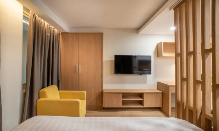 Modern Studio Equinox Serviced Apartment For Rent in Cao Thang District 3 HCM 35sqm 550 USD/month