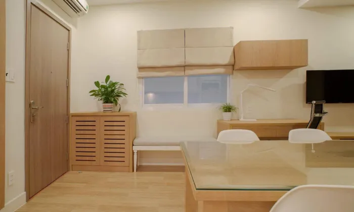 Bright Light Studio Equinox Serviced Apartment For Rent in District 3 HCM 45sqm 650 USD/month
