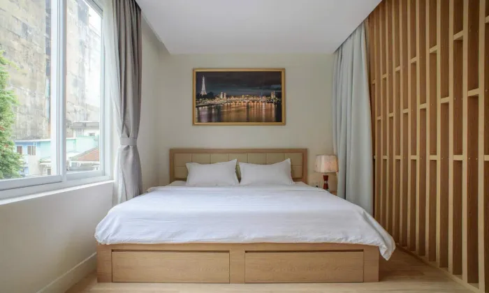 Bright Light Studio Equinox Serviced Apartment For Rent in District 3 HCM 45sqm 650 USD/month