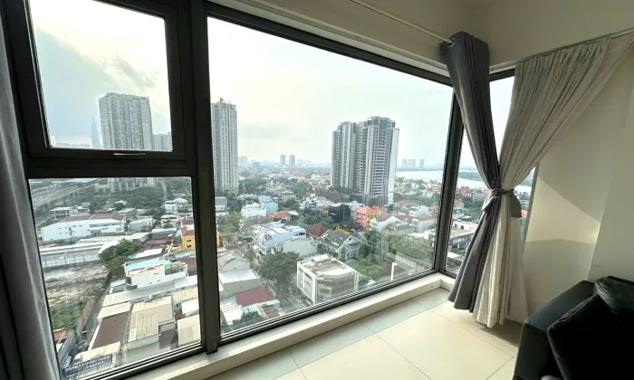 High Floor 01 Bedroom Gateway Thao Dien Apartment For Fent HCMC 50sqm 1,000 USD/month