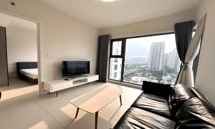 High Floor 01 Bedroom Gateway Thao Dien Apartment For Fent HCMC 50sqm 1,000 USD/month