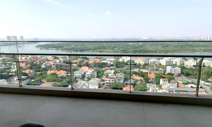So Great View 03 Bedroom Gateway Thao Dien Apartment For Rent HCM 122sqm 3,300 USD/month