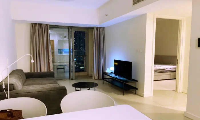 Cool Interior One Bedroom Gateway Thao Dien Apartment For Rent HCM 55sqm 1,000 USD/month
