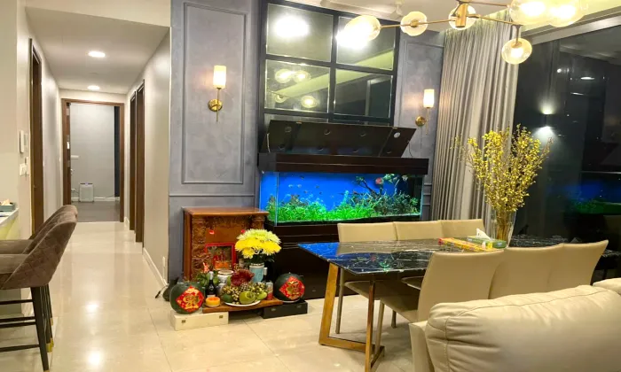 Good Size Three Bedroom The Nassim Thao Dien For Rent in HCMC 133sqm 3,500 USD/month