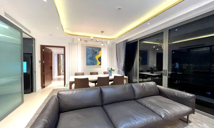 So Good View and Interior Three Bedroom The Nassim Thao Dien For Rent HMC 122sqm 3,150 USD/month