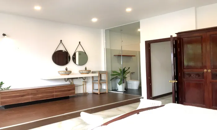 Nice Three Bedroom House For Rent in Tran Ngoc Dien Thao Dien HCMC 400sqm 2,000 USD/month