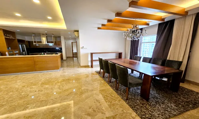 234 Square Meters Penthouse Saigon Pearl Apartment For Rent in Binh Thanh HCM 234sqm 3,200 USD/month