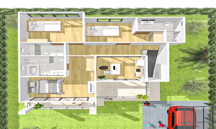 Nice Garden Saigon Villa Hill For Rent in District 9 Ho Chi Minh City 500sqm 2,300 USD/month
