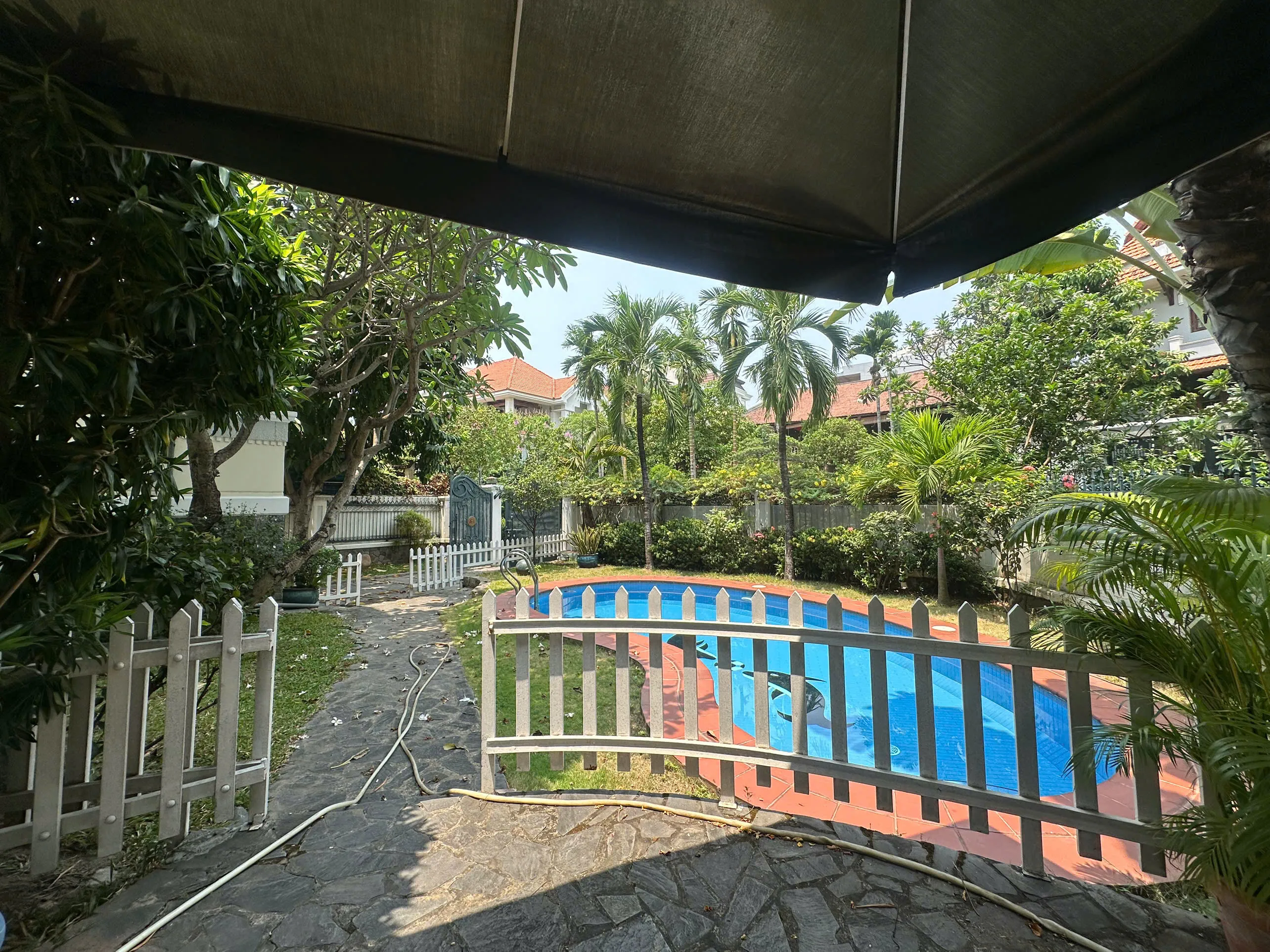 So Good Conditions Villa For Rent in Compound Thao Dien 1 HCMC 700sqm 5,500 USD/month
