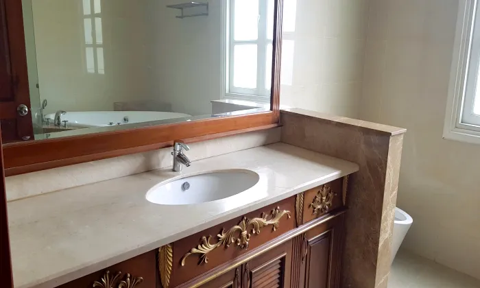 Big Pool Villa For Rent in Eden Compound Nguyen Van Huong Thao Dien HCM 650sqm 6,000 USD/month