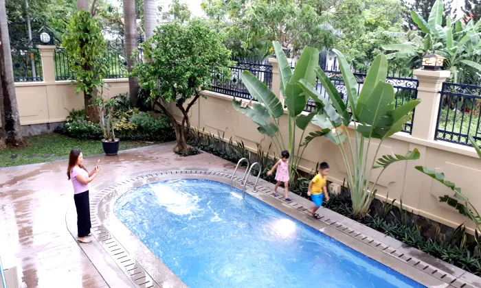 Big Pool Villa For Rent in Eden Compound Nguyen Van Huong Thao Dien HCM 650sqm 6,000 USD/month