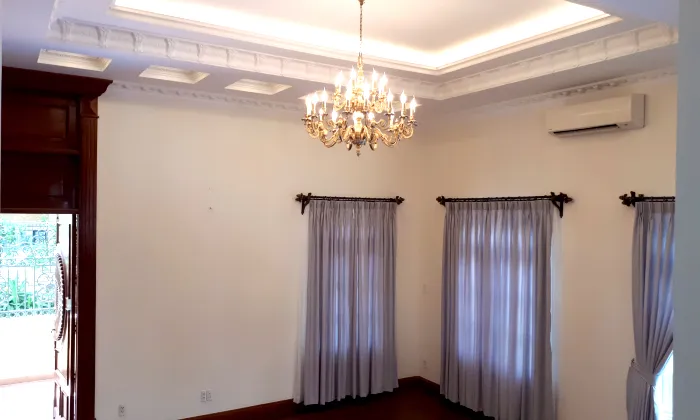 Big Pool Villa For Rent in Eden Compound Nguyen Van Huong Thao Dien HCM 650sqm 6,000 USD/month