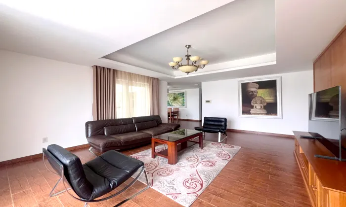 Three Bedroom Cat Tien Sa Serviced Apartment For Rent in Thao Dien HCM 203sqm 2,000 USD/month