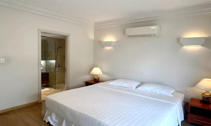 So Big Balcony 02 Bedroom Serviced Apartment in District 3 For Rent HCM 140sqm 1,400 USD/month