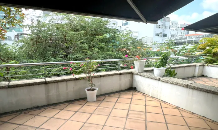 So Big Balcony 02 Bedroom Serviced Apartment in District 3 For Rent HCM 140sqm 1,400 USD/month