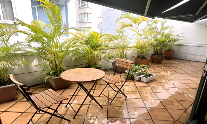 So Big Balcony 02 Bedroom Serviced Apartment in District 3 For Rent HCM 140sqm 1,400 USD/month