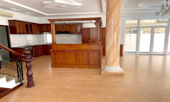 Nice Pool Garden Villa For Rent in 216 Nguyen Van Huong Thao Dien HCM 700sqm 4,000 USD/month