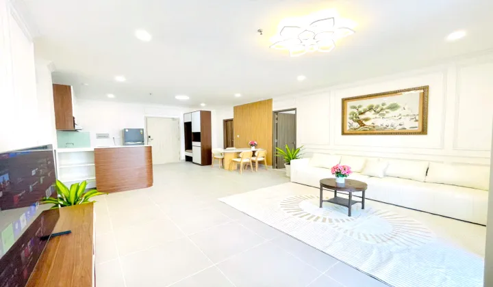 Spacious 03 Bedroom Sunny Serviced Apartment For Rent in Thao Dien HCMC 120sqm 1,400 USD/month