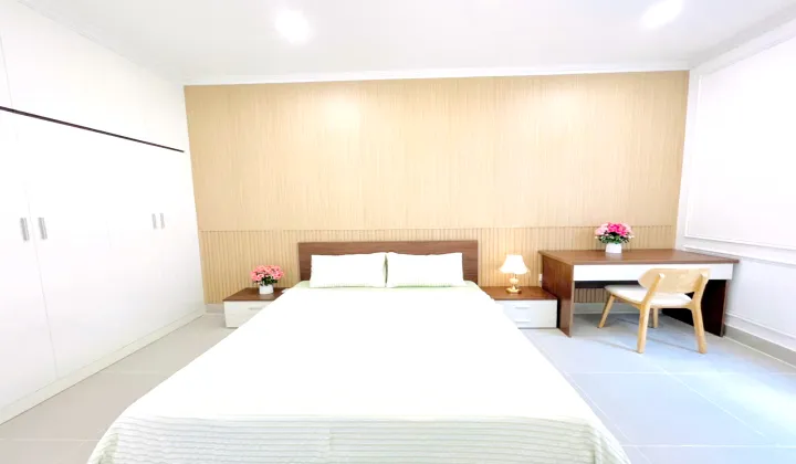 Spacious 03 Bedroom Sunny Serviced Apartment For Rent in Thao Dien HCMC 120sqm 1,400 USD/month