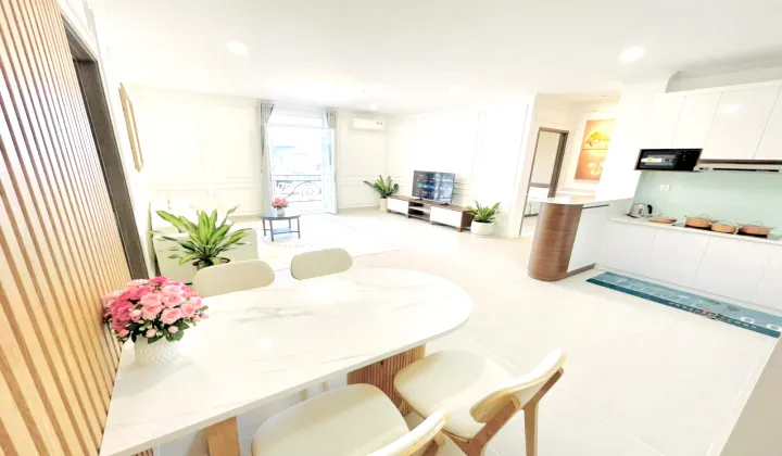Spacious 03 Bedroom Sunny Serviced Apartment For Rent in Thao Dien HCMC 120sqm 1,400 USD/month