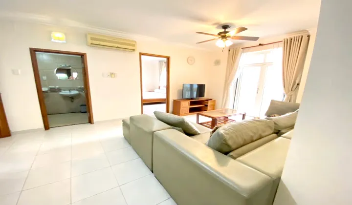Three Bedroom May Serviced Apartment 216 Nguyen Van Huong Thao Dien HCM 100sqm 900 USD/month
