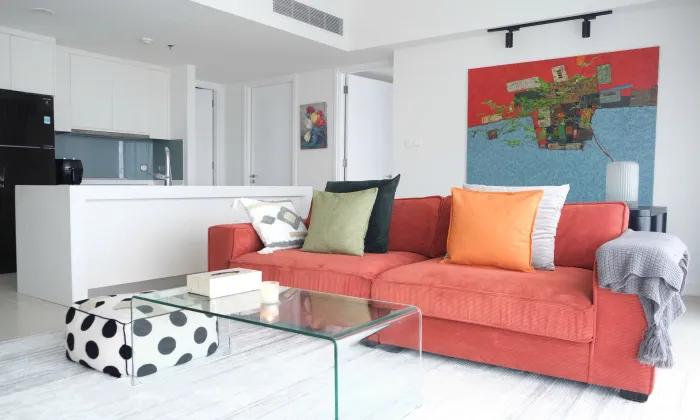 City View and Nice Furniture 02 Bedroom Gateway Thao Dien For Rent HCM 90sqm 1,500 USD/month