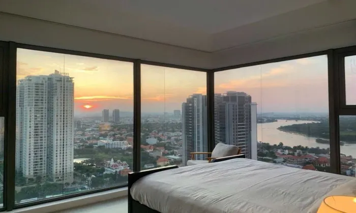 Fully Nice Designed Four Bedroom Gateway Thao Dien For Rent HCMC 143sqm 3,200 USD/month