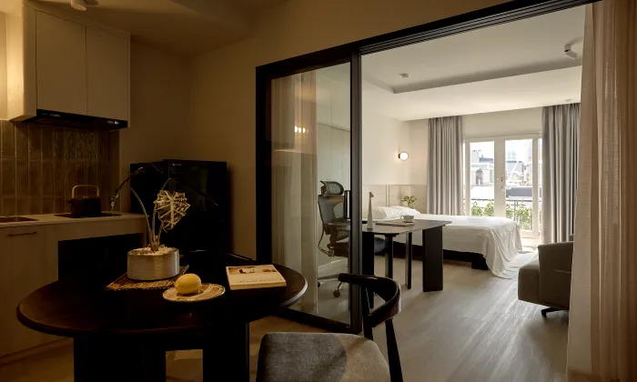 LB Boutique Apartments For Rent in Nguyen Thai Binh District 1 HCMC 45sqm 800 USD/month