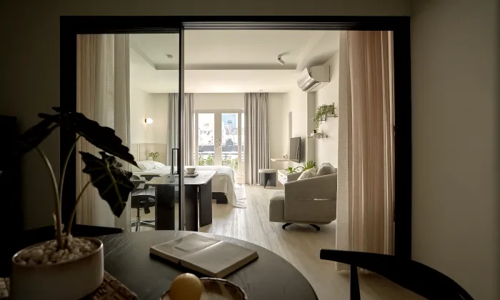 LB Boutique Apartments For Rent in Nguyen Thai Binh District 1 HCMC 45sqm 800 USD/month