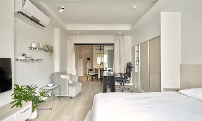 LB Boutique Apartments For Rent in Nguyen Thai Binh District 1 HCMC 45sqm 800 USD/month
