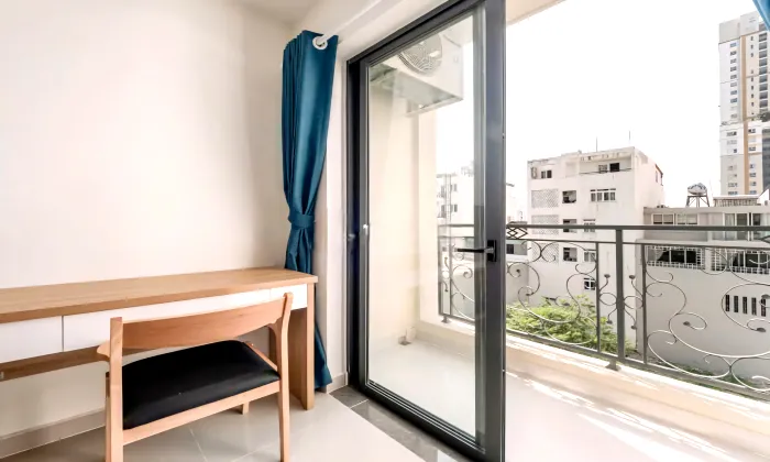 Nice Balcony Studio Apartment For Rent in Thao Dien HCMC 40sqm 460 USD/month