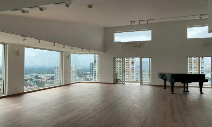 Penthouse 330 Sqm River Garden Apartment For Rent in Thao Dien HCM 5,500 USD/month