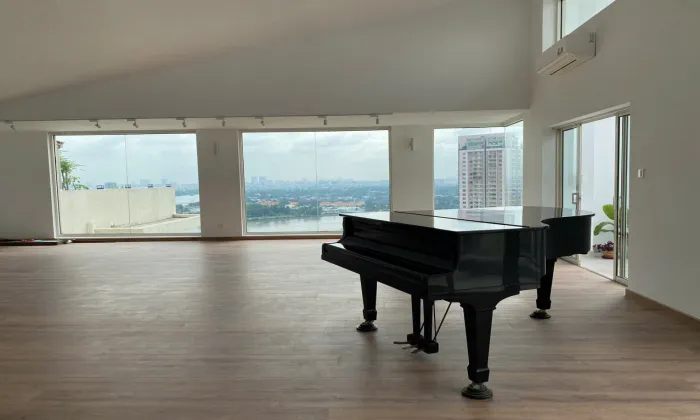 Penthouse 330 Sqm River Garden Apartment For Rent in Thao Dien HCM 5,500 USD/month