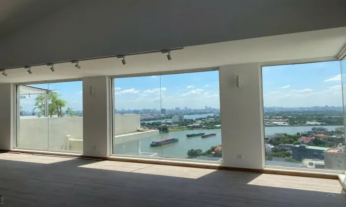 Penthouse 330 Sqm River Garden Apartment For Rent in Thao Dien HCM 5,500 USD/month