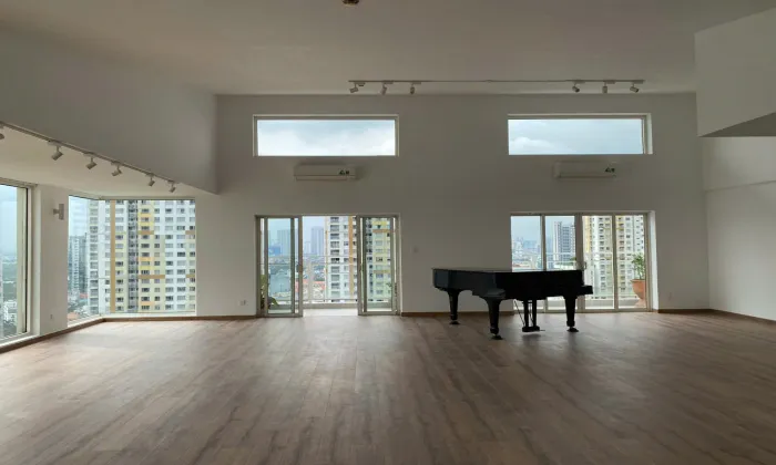 Penthouse 330 Sqm River Garden Apartment For Rent in Thao Dien HCM 5,500 USD/month