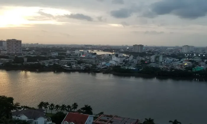 Duplex Partly Furnished River Garden Apartment For Rent Thao Dien HCM 280sqm 3,500 USD/month