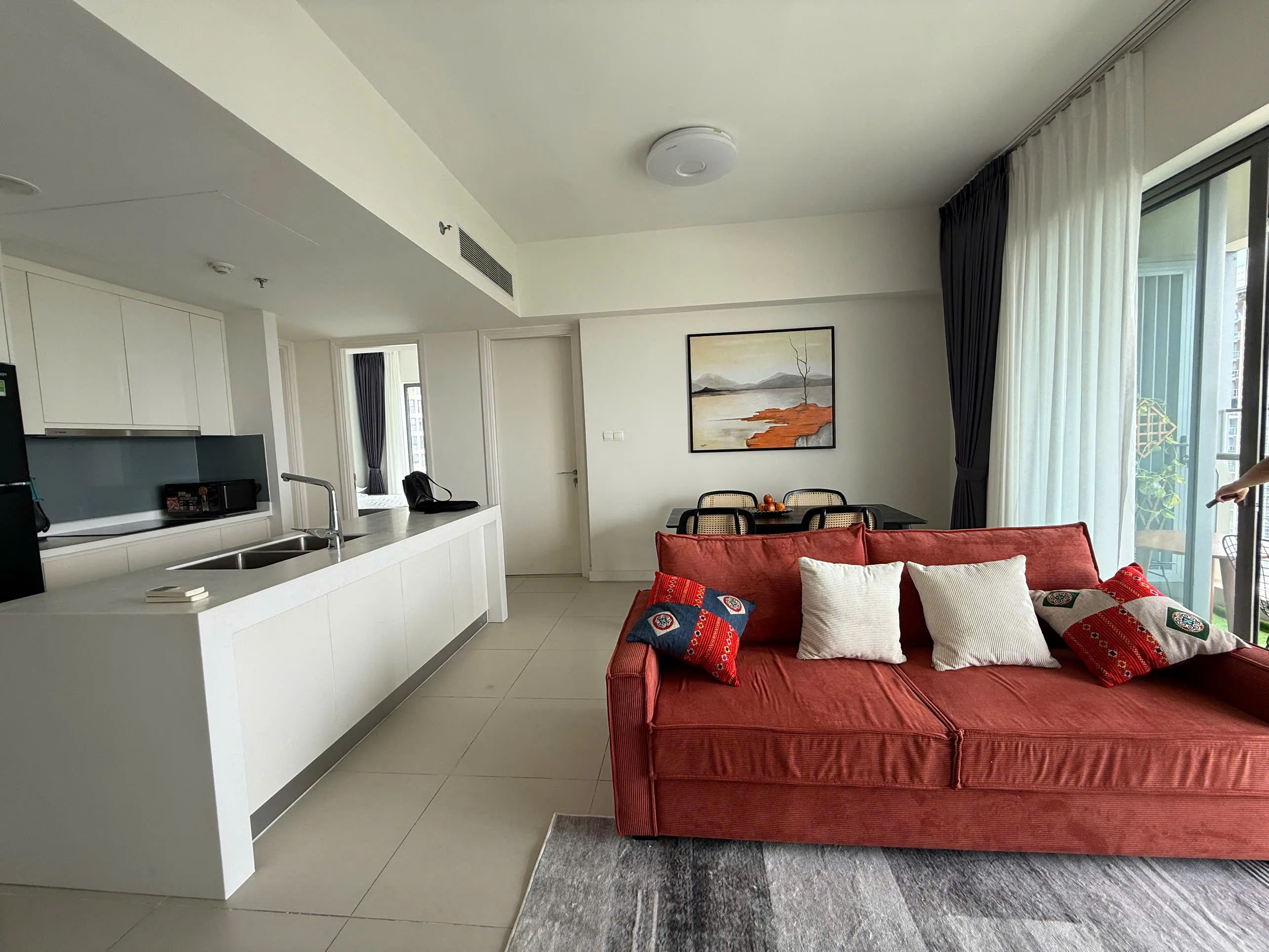 City View 02 Bedrooms Gateway Thao Dien For Rent in HCMC 90sqm 1,550 USD/month