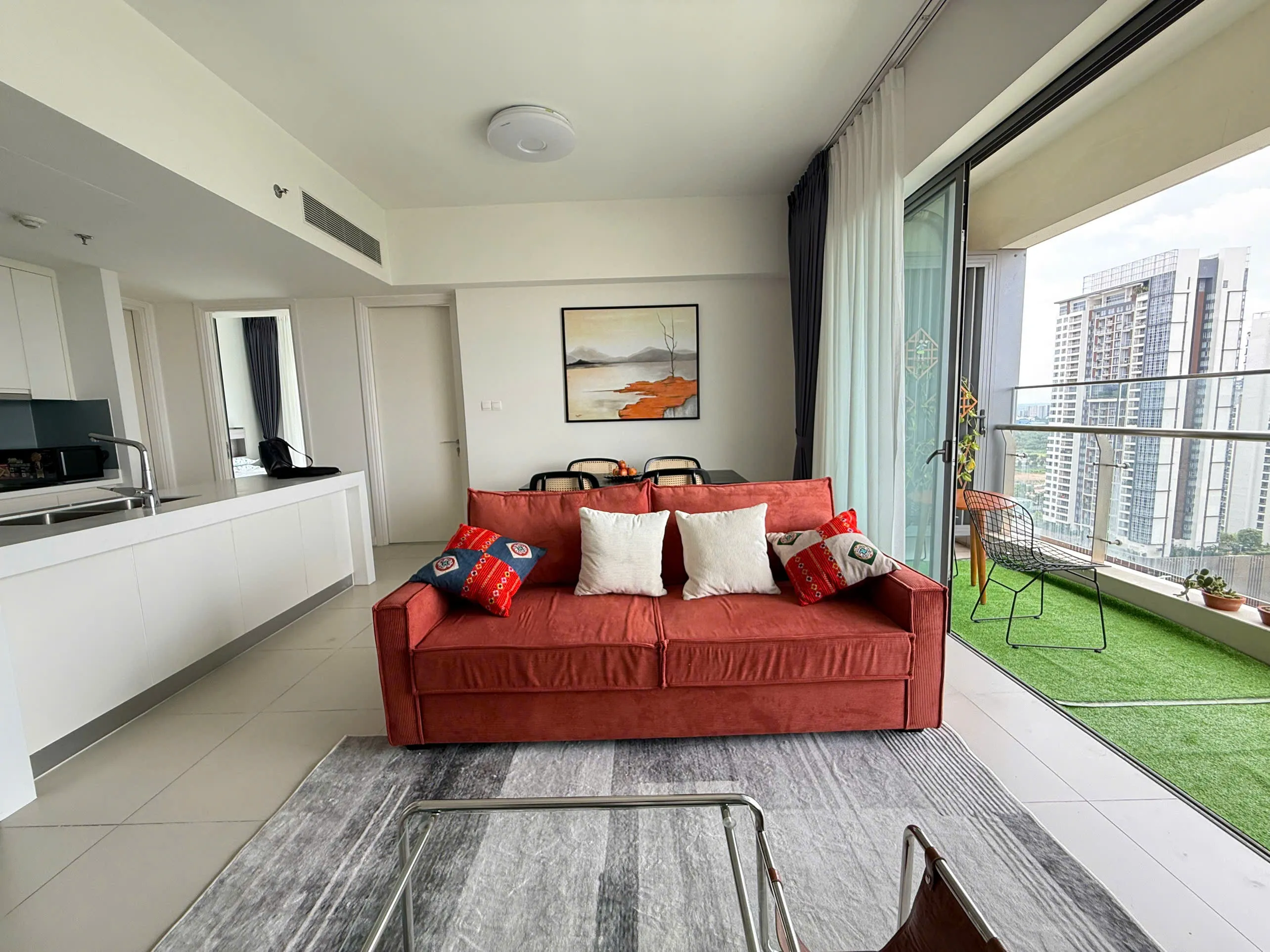 City View 02 Bedrooms Gateway Thao Dien For Rent in HCMC 90sqm 1,550 USD/month