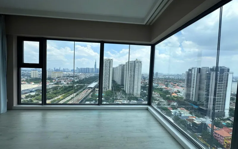 Perfect View Four Bedroom Apartment For Rent in Gateway Thao Dien HCM 143sqm 3,300 USD/month