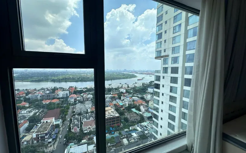 Perfect View Four Bedroom Apartment For Rent in Gateway Thao Dien HCM 143sqm 3,300 USD/month