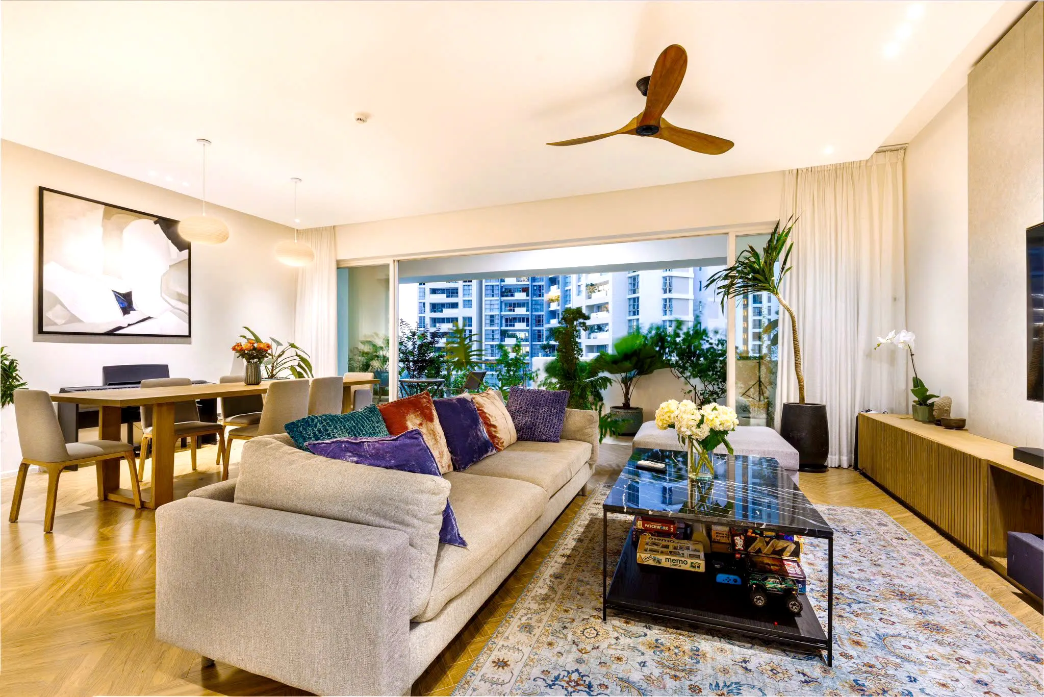Renovation 171sqm Three Bedroom Estella Apartment For Rent in HCMC 3,600 USD/month