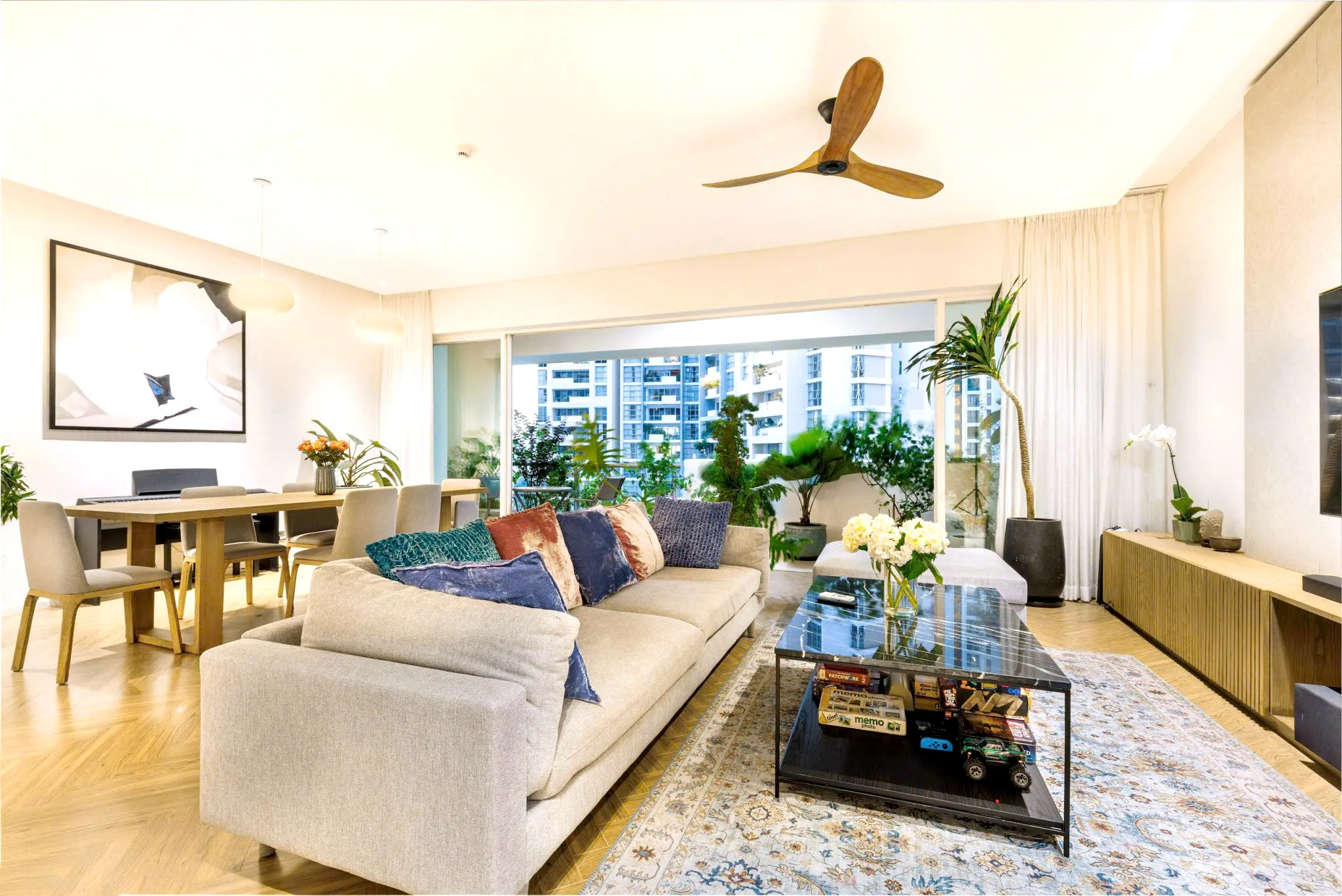 Renovation 171sqm Three Bedroom Estella Apartment For Rent in HCMC 3,600 USD/month