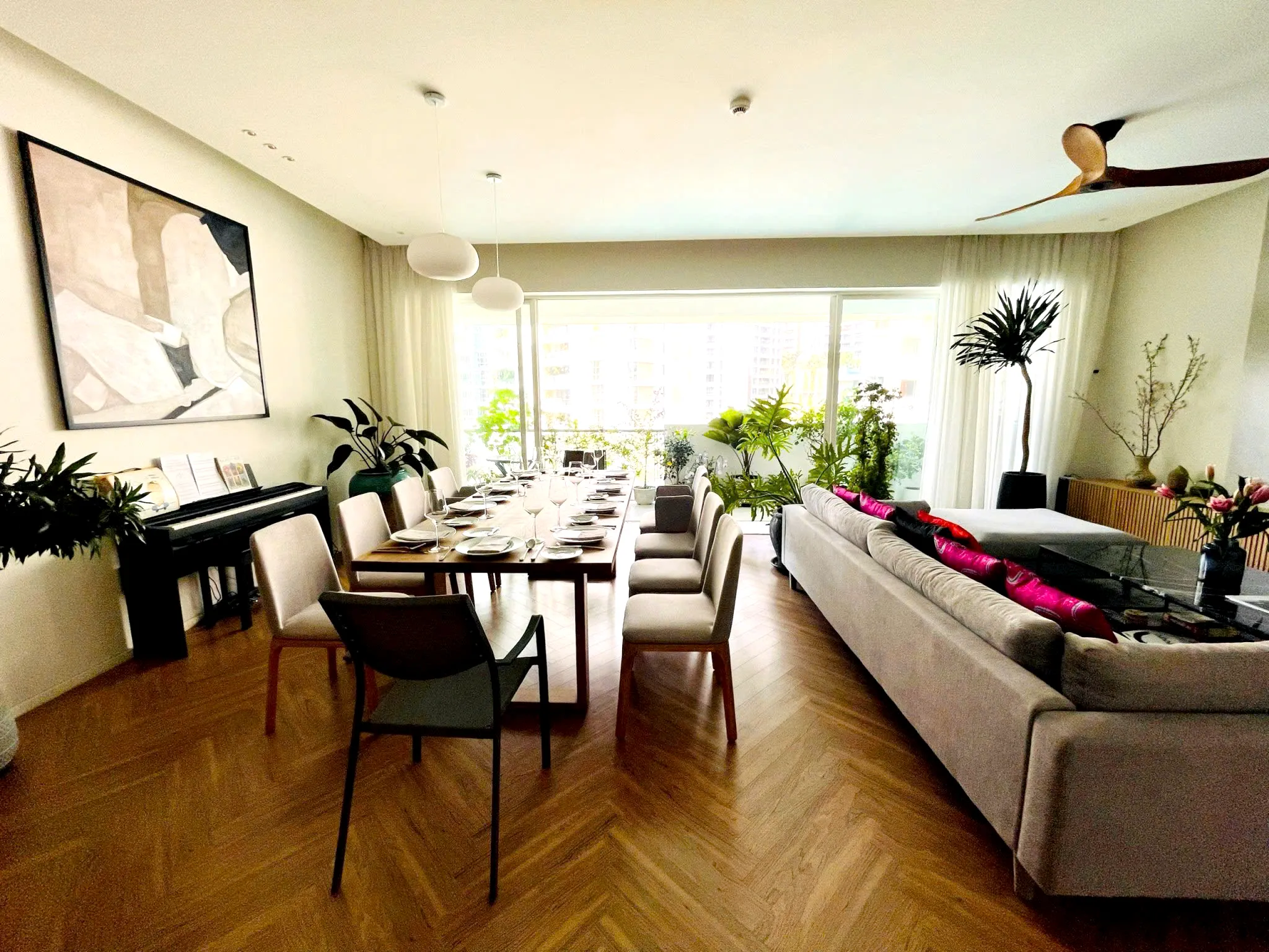 Renovation 171sqm Three Bedroom Estella Apartment For Rent in HCMC 3,600 USD/month