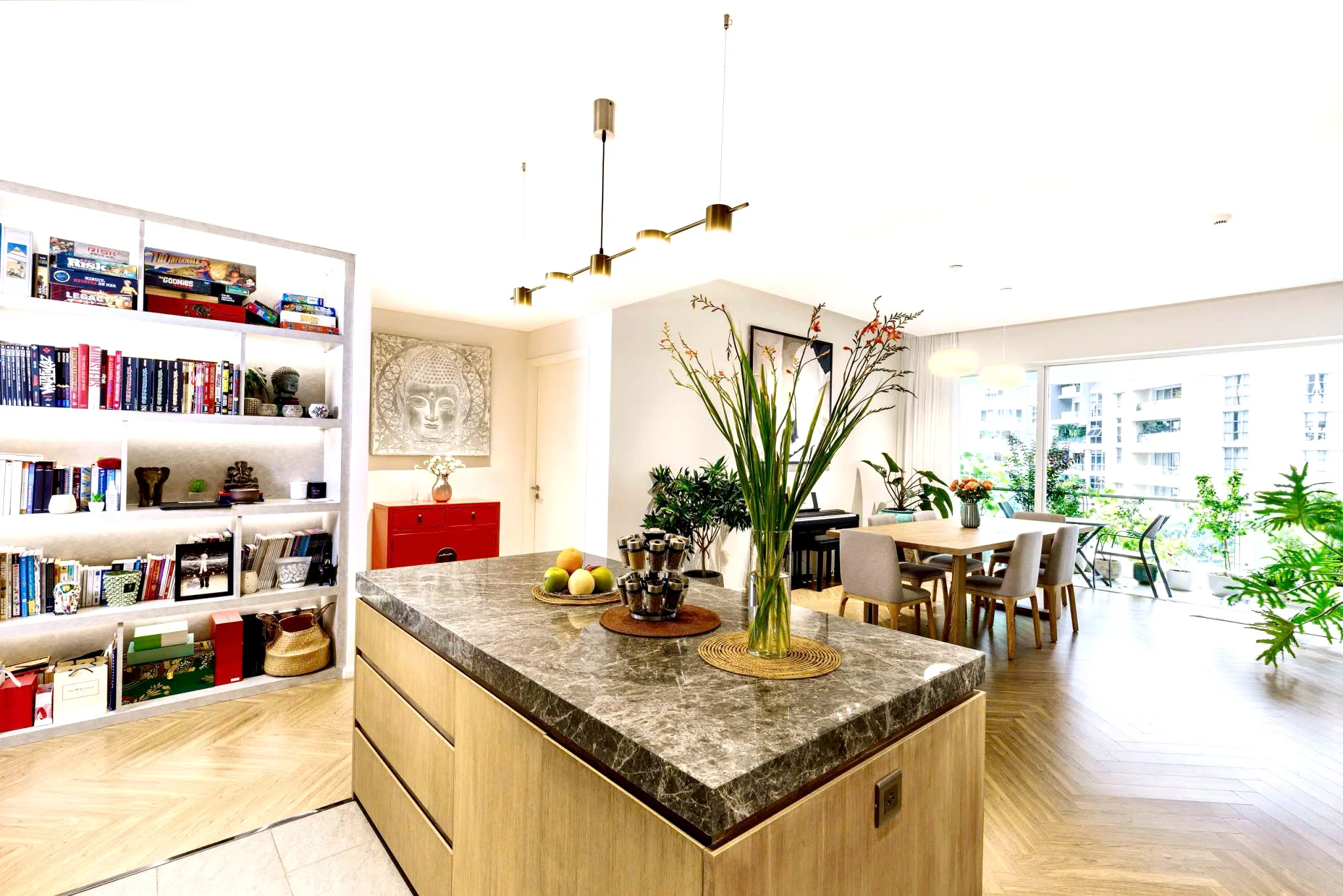 Renovation 171sqm Three Bedroom Estella Apartment For Rent in HCMC 3,600 USD/month