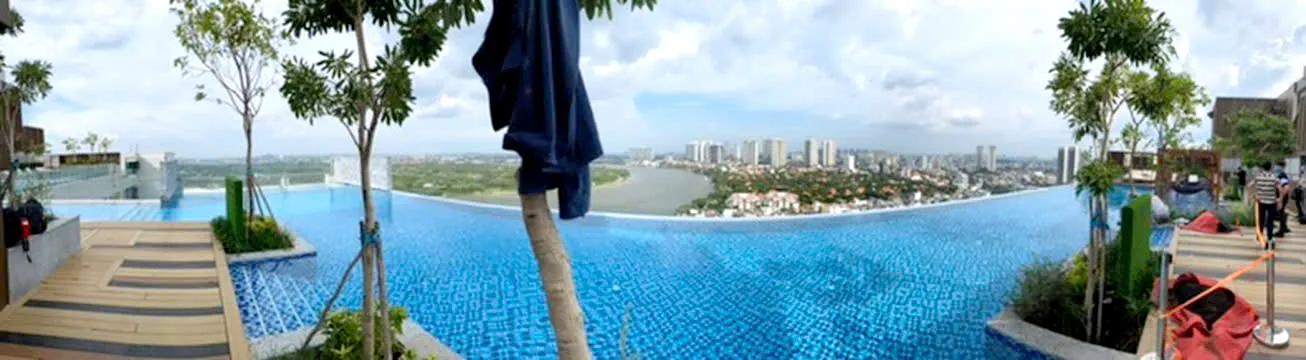 Unfurnished D Edge Apartment For Rent in Thao Dien HCMC 145sqm 3,000 USD/month