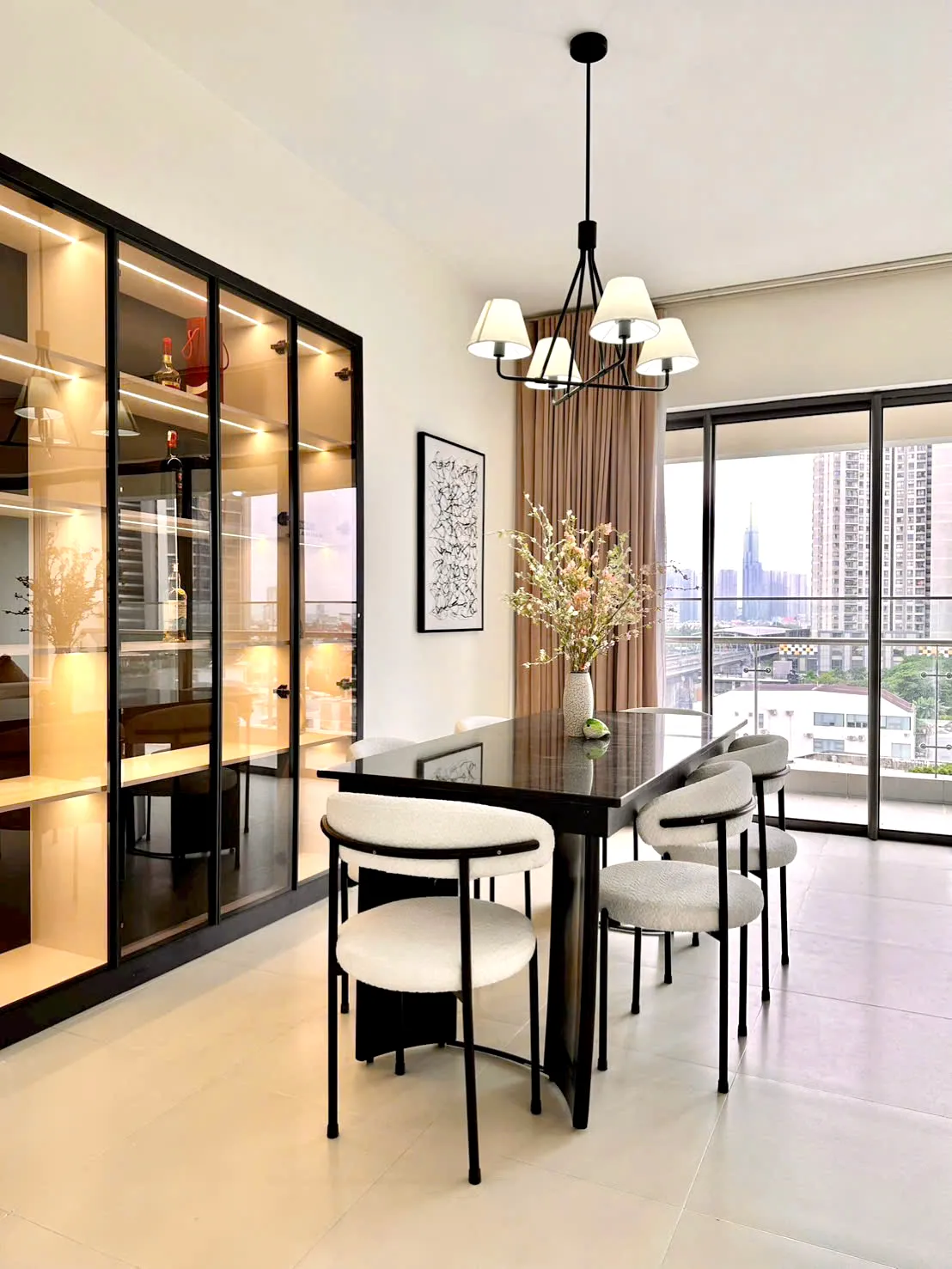 Four Bedroom New Renovation Apartment for rent in Gateway Thao Dien HCM 143sqm 3,500 USD/month